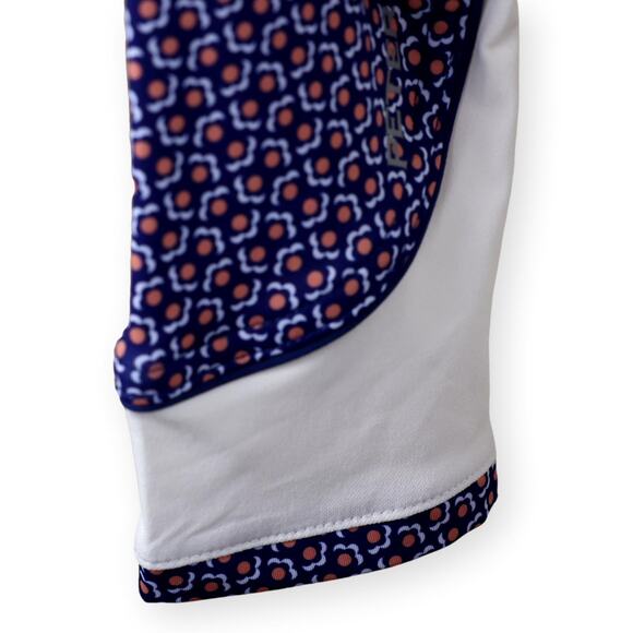 Peter Millar Womens Raglan Color Block Performance Quarter Zip M - Picture 6 of 9